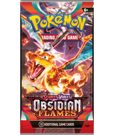Pokemon TCG Scarlet & Violet Obsidian Flames Booster (Angielski)