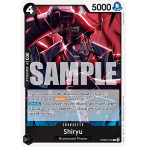 Shiryu (PRB02-015) (V.1) - The Best Vol.2 (PRB-02)