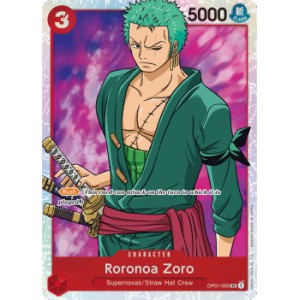 Roronoa Zoro (OP01-025) (V.1) - Romance Dawn