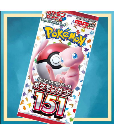 Pokemon TCG: Pokemon Card 151 Booster (SV2a)