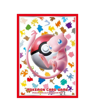 Pokemon Center Card 151 Mew Sleeves (64 Sleeves)